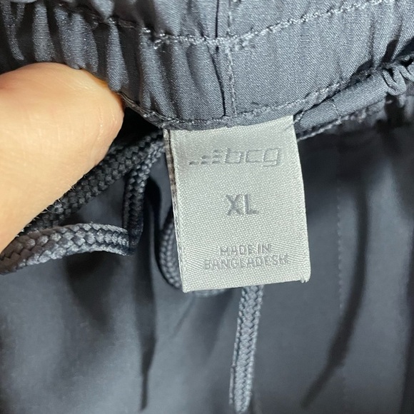 BCG Mens athletic pants, dark gray, jogger, draw string, pockets, 2XL - Picture 5 of 5